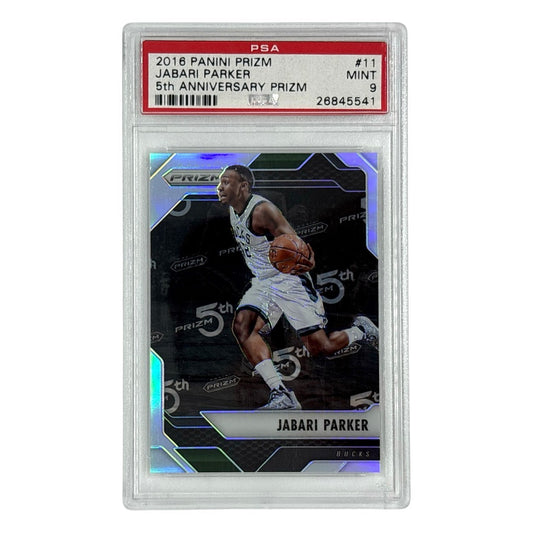PANINI NBAカード PRIZM 5th ANNIVERSARY JABARI PARKER BUCKS 4/5 #11 中古 IT1