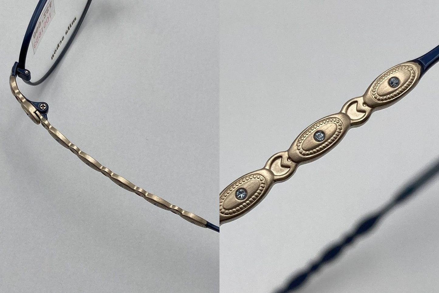 mila schon ミラショーン チタニウム メガネフレーム MS-1404 中古 D4