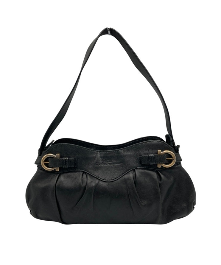 Salvatore Ferragamo サルヴァトーレフェラガモ ガンチーニ ワンショルダーバッグ 中古 D4
