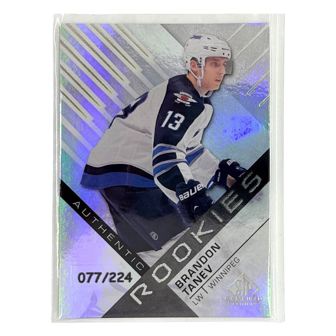 UPPER DECK NHLカード SP GAME USED BRANDON TANEV WINNIPEG JETS /224 #127 中古 IT1