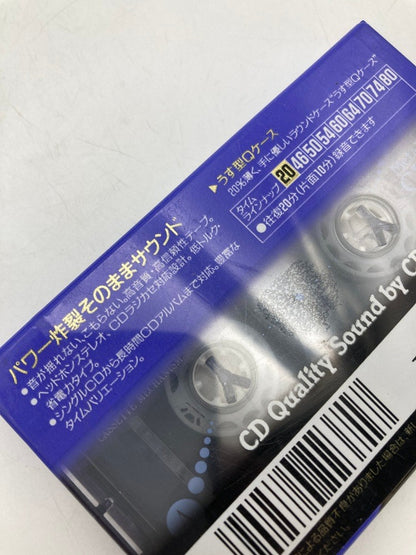 maxell Metal CD's 20分 カセットテープ 2PACK 3個セット＋1PACK 中古 D4