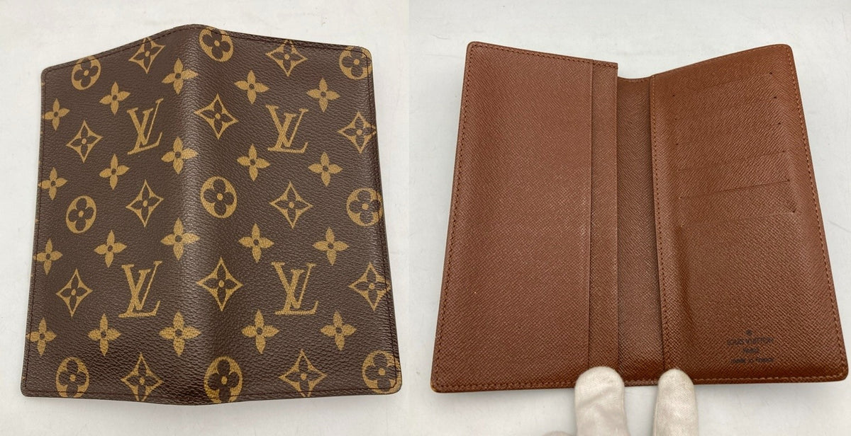 LOUIS VUITTON ルイヴィトン モノグラム ポルトカルトクレディ 円 長財布 札入れ M60825 中古 D4