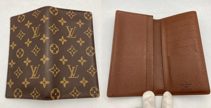 LOUIS VUITTON ルイヴィトン モノグラム ポルトカルトクレディ 円 長財布 札入れ M60825 中古 D4