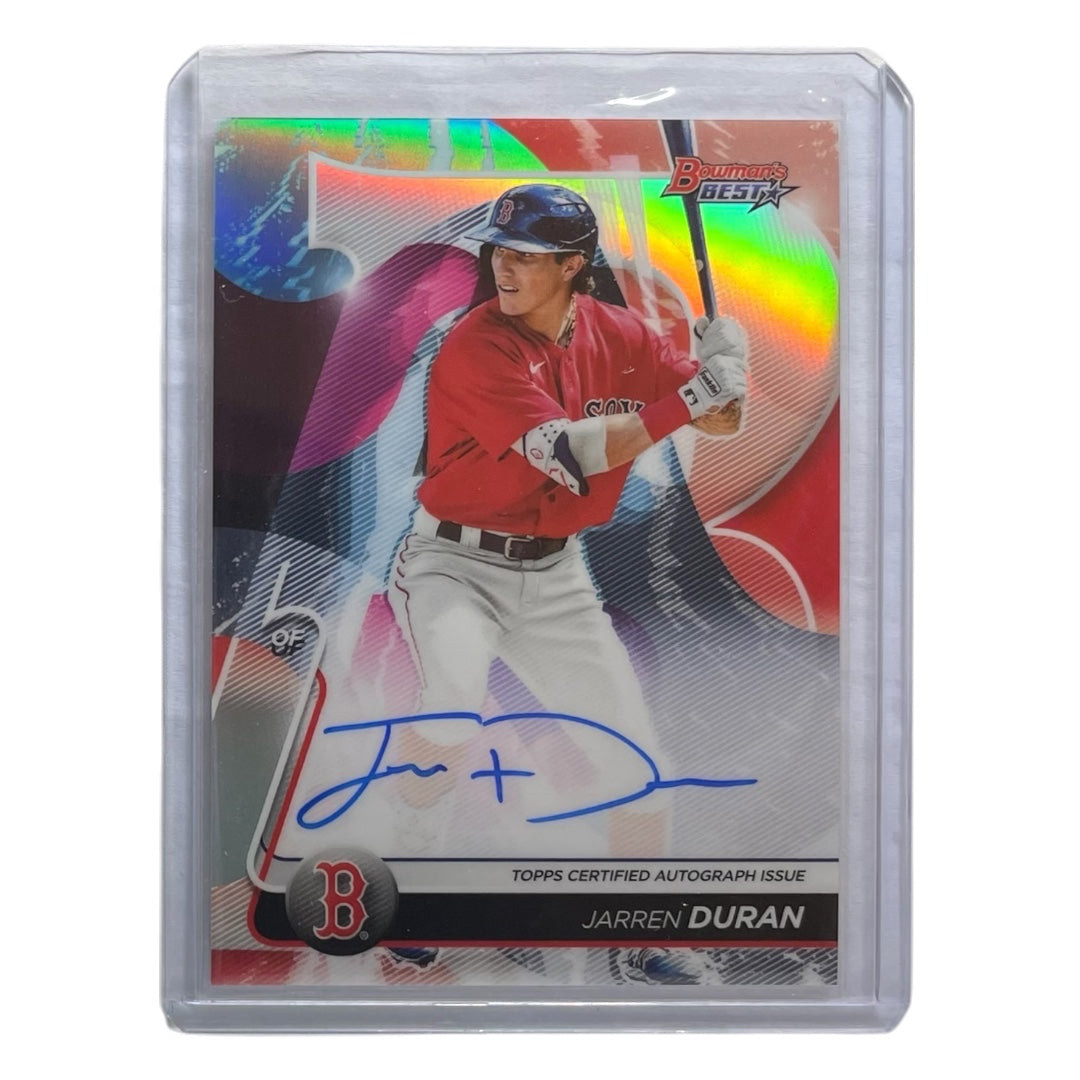 TOPPS MLBカード BOWMAN'S BEST JARREN DURAN BOSTON RED SOX #B20-JDU 中古 IT2