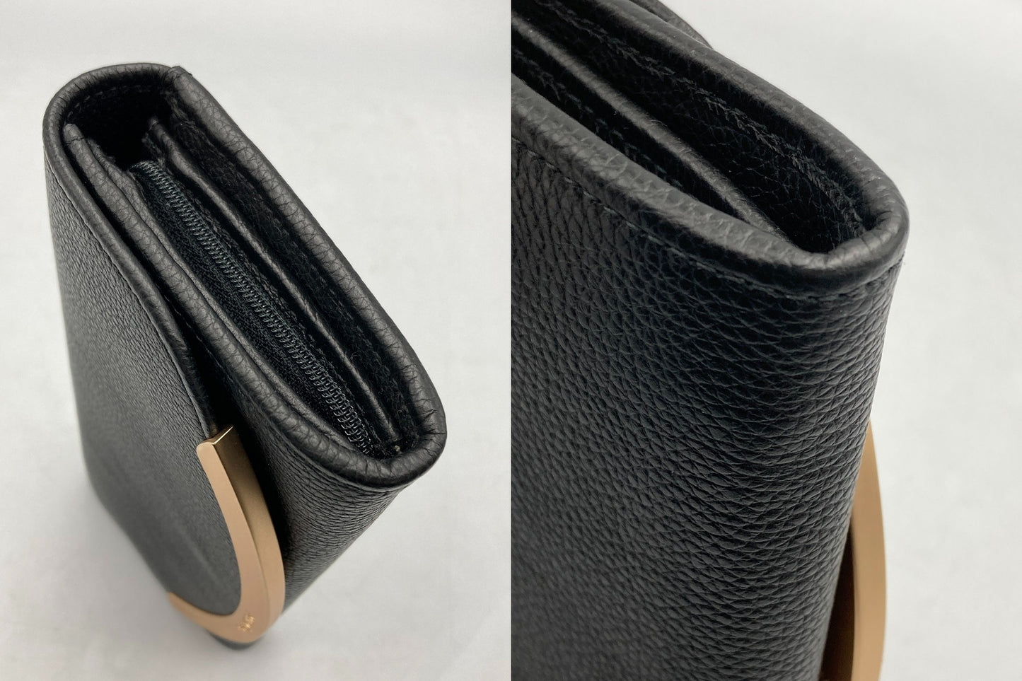 SEE BY CHLOE [シーバイクロエ] リジ― リッジ― 長財布 レディース CHS17WP582 ブラック 中古 D4
