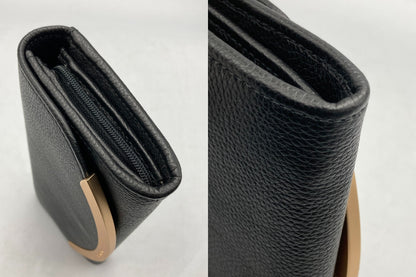 SEE BY CHLOE [シーバイクロエ] リジ― リッジ― 長財布 レディース CHS17WP582 ブラック 中古 D4