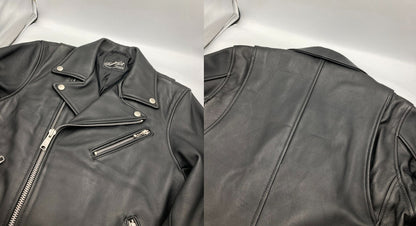 Rattle Trap ラトルトラップ ラムレザー ダブルライダース ジャケット M0523LJM203 サイズL メンズ 中古 D4