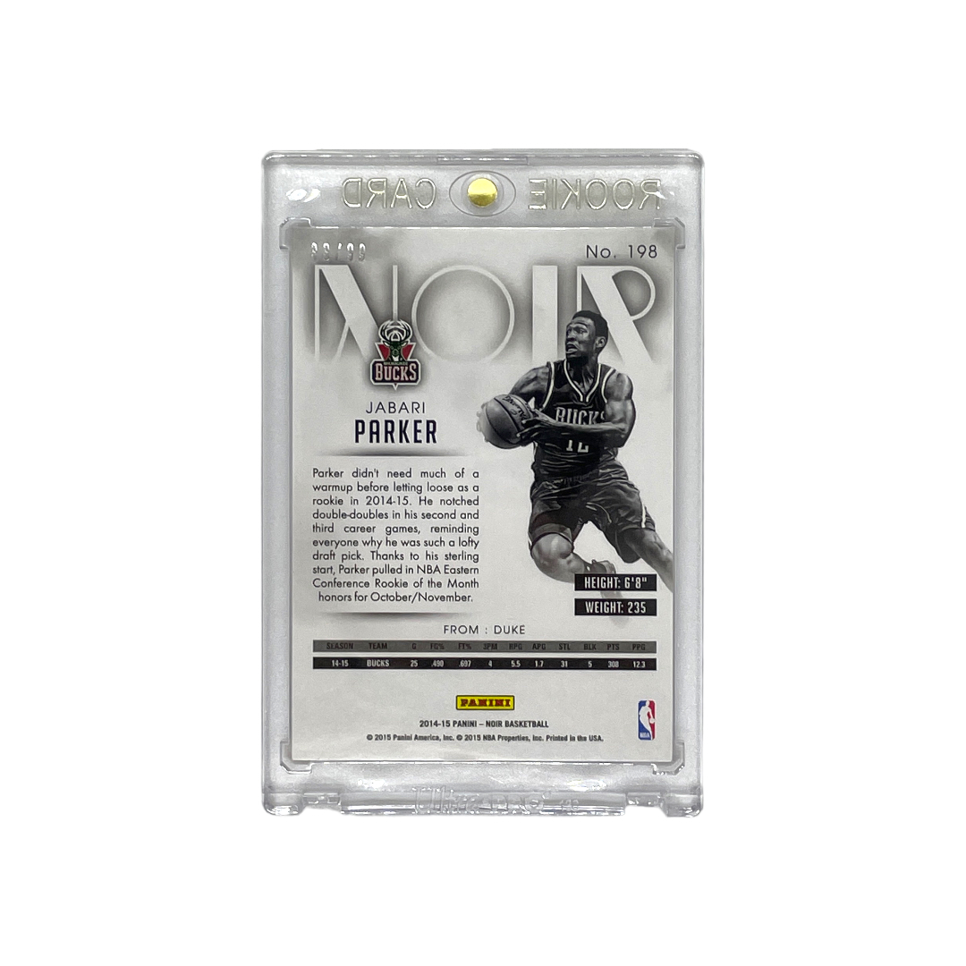 PANINI NBAカード NOIR JABARI PARKER 33/99 #198 中古 IT1