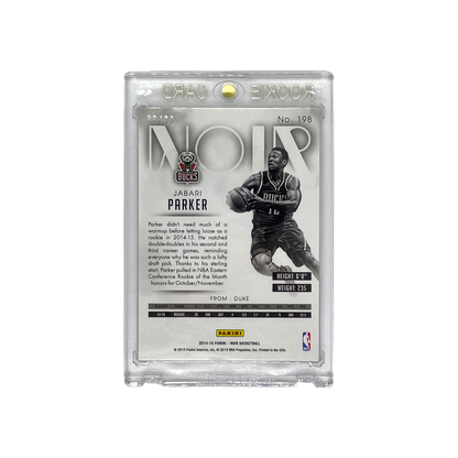 PANINI NBAカード NOIR JABARI PARKER 33/99 #198 中古 IT1