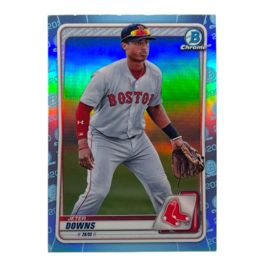 TOPPS MLBカード BOWMAN CHROME JETER DOWNS BOSTON RED SOX #BD-5 中古 IT2