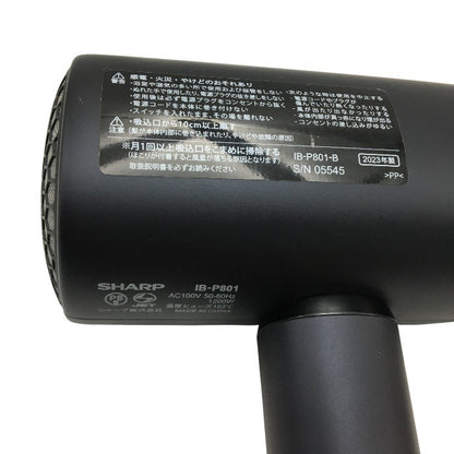 SHARP シャープ プラズマクラスター ヘアドライヤー IB-P801-B 中古 Y4