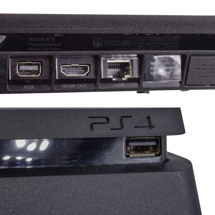 SIE PlayStation 4 ジェット・ブラック CUH-2100AB01 500GB 中古 a1