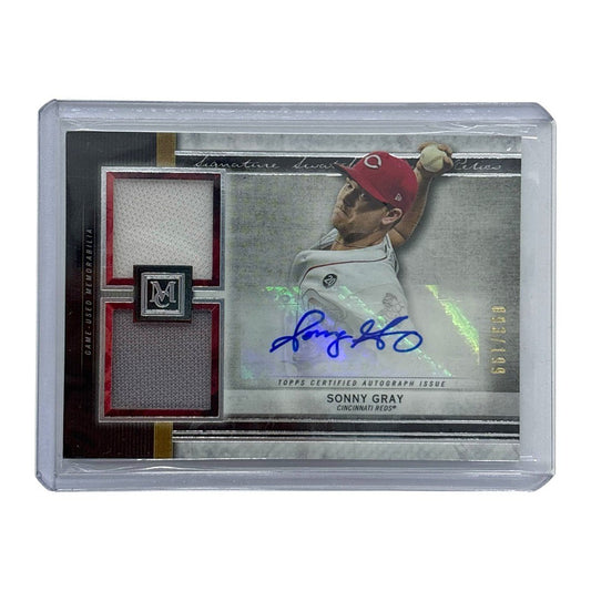TOPPS MLBカード MUSEUM COLLECTION SONNY GRAY CINCINNATI REDS 093/199 #SSDA-SG 中古 IT1