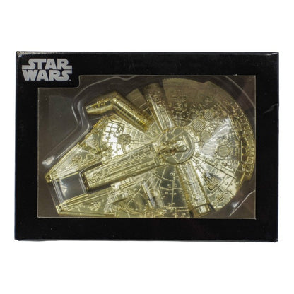 未開封品 セガ スター・ウォーズ プレミアム 1/200 スケール ミレニアム・ファルコン フィギュア ゴールド 中古 a1