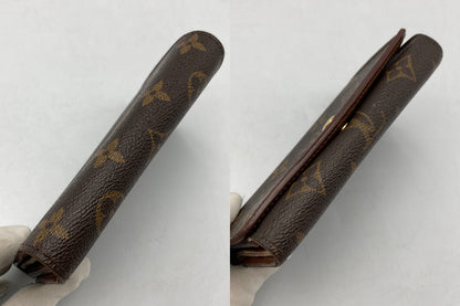 LOUIS VUITTON ルイヴィトン モノグラム ポルトモネ ビエ トレゾール M61730 中古 D4