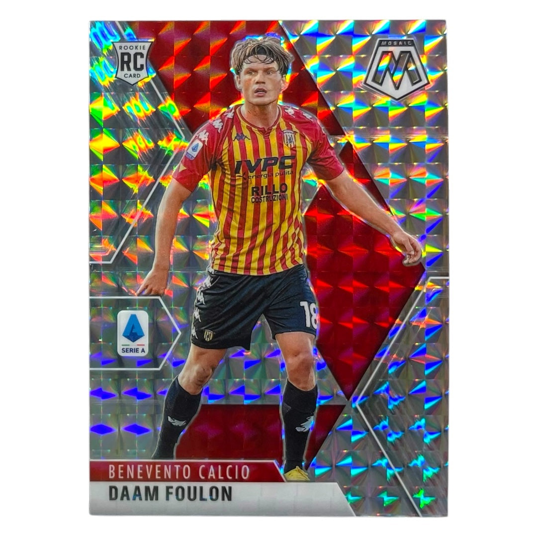 PANINI サッカーカード MOSAIC SERIE A PRIZM DAAM FOULON BENEVENTO CALCIO #24 中古 IT2