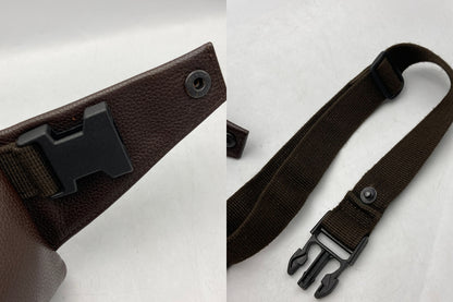 LONGCHAMP ロンシャン レザー ウエストポーチ 中古 D4