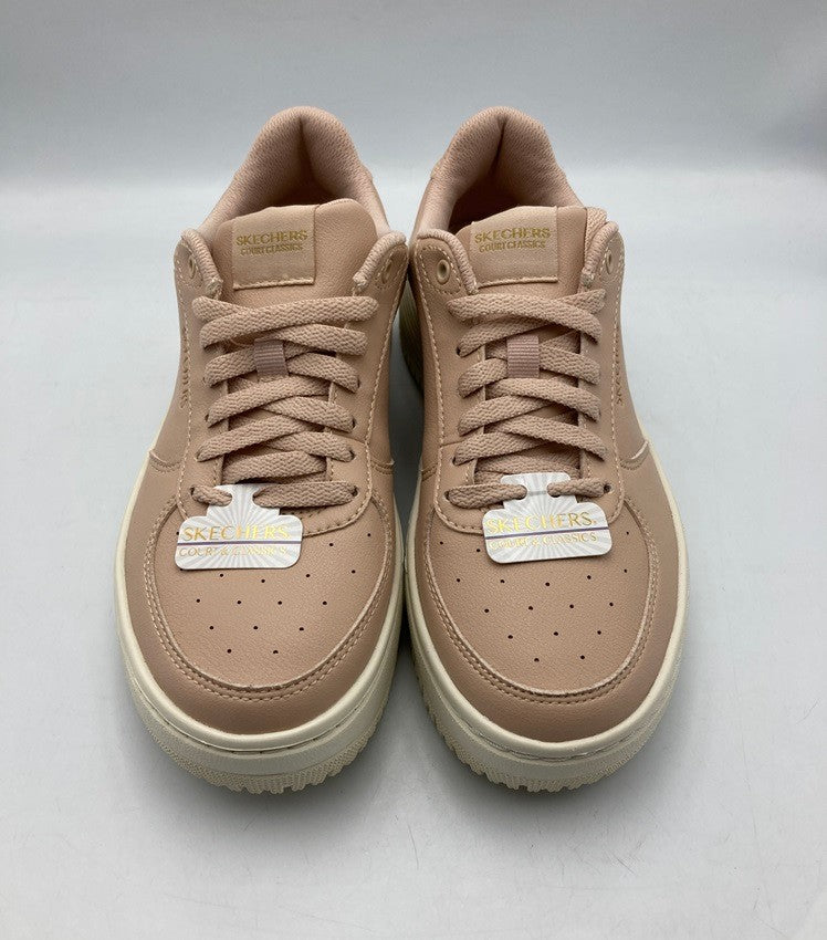 SKECHERS GLAND92-BE LIFTED スケッチャーズ グランド92 ビー リフテッド スニーカー 厚底シューズ 185110 23.5cm 中古 D4