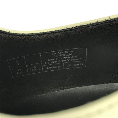 Dr.Martens ドクターマーチン CORDELIA ショートブーツ レディース レザー ヒール ブーティ ホワイト UK4 中古 T1