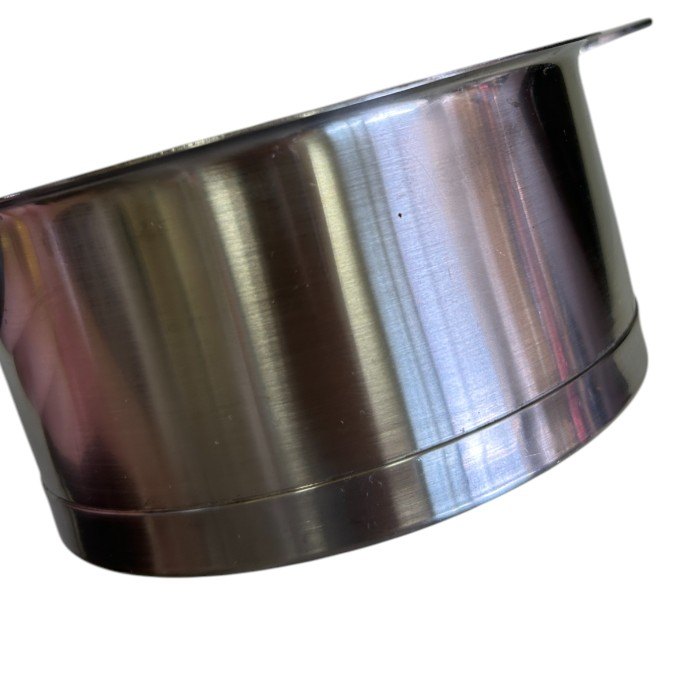 CRISTEL クリステル グラフィット 両手鍋深型 14cm C14GK 調理器具 鍋 キッチン用品 ステンレス 中古 W1