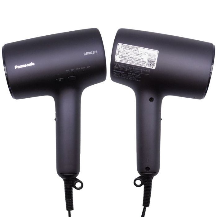パナソニック ヘアドライヤー ナノケア 高浸透ナノイー&ミネラル搭載 ディープネイビー EH-NA0J-A 中古 a1