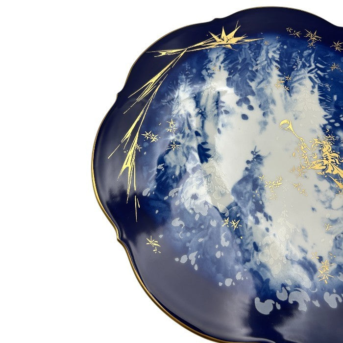 Meissen マイセン 1992 イヤープレート 冬の森 飾り皿 ブランド 希少 洋食器 中古 W４