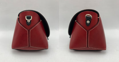 PIERRE BOISSET PARIS ピエール・ボワセ レザー ミニショルダーバッグ 中古 D4