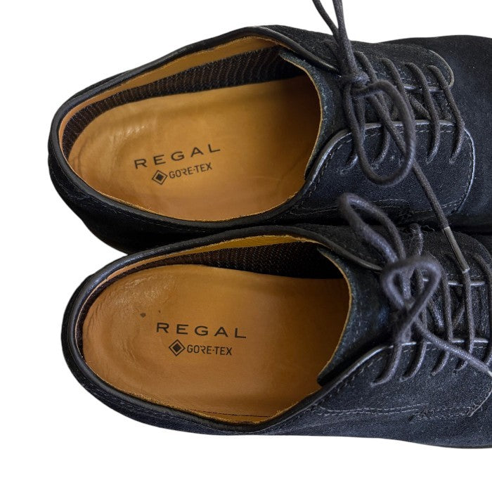 REGAL リーガル ゴアテックス ドレスシューズ 25.5cm 50AL 靴 シューズ メンズ ブラック 靴 シューズ メンズ ブラック 中古 W1