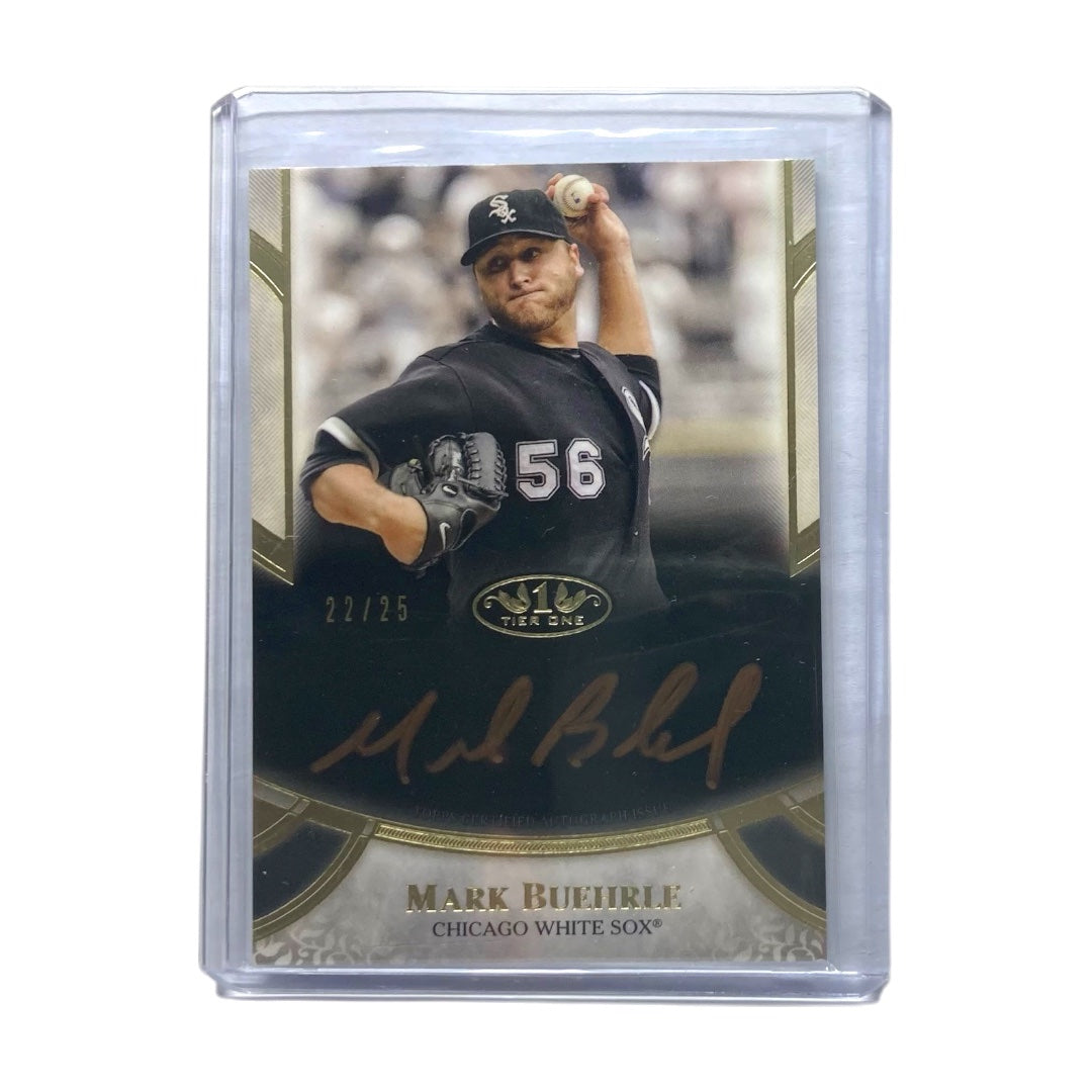 TOPPS MLBカード TIER 1 MARK BUEHRLE CHICAGO WHITE SOX /25 #PPA-MB 中古 IT2