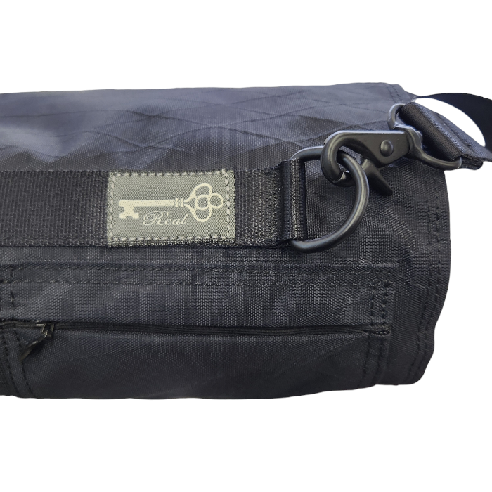 PORTER × PAPER SKY ポーター ペーパースカイ ヨガマットケース TRAVEL SERIES style-hug ロールマットレス ラグ ブラック/ブルー 中古 T1