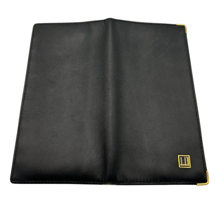 dunhill ダンヒル レザー 長札入れ 本革 ブランド メンズ 財布 カード入れ 中古 W４