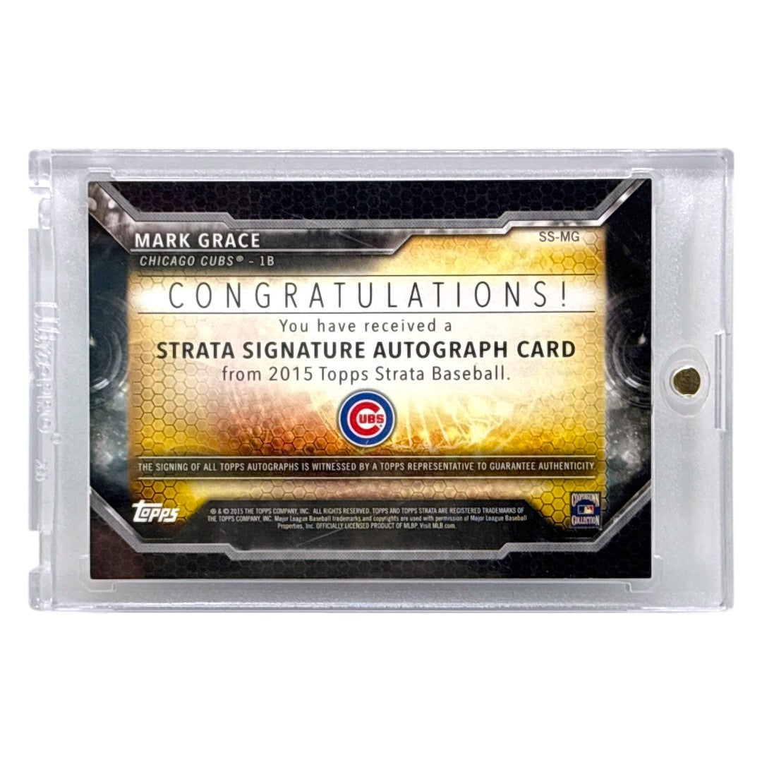 TOPPS MLBカード STRATA MARK GRACE CHICAGO CUBS #SS-MG 中古 IT1