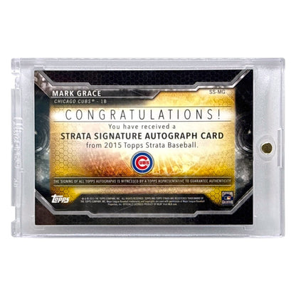 TOPPS MLBカード STRATA MARK GRACE CHICAGO CUBS #SS-MG 中古 IT1