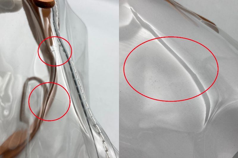 TEMBEA テンベア PVC POCHETTE クリア ショルダーバッグ 中古 D4