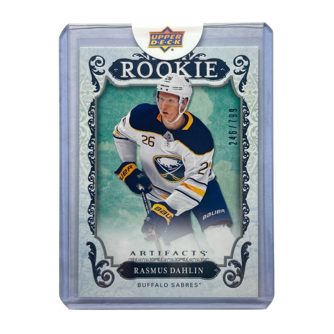 未開封品 UPPER DECK NHLカード ARTIFACTS RASMUS DAHLIN SABRES 246/799 #RED184 中古 IT2