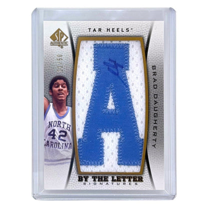 UPPER DECK NBAカード SP AUTHENTIC BRAD DAUGHERTY TAR HEELS /50 #BL-BD 中古 IT1