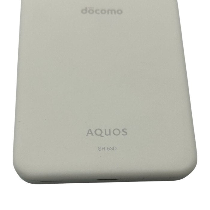 docomo AQUOS wish3 スマートフォン SH-53D アクオス ドコモ スマホ 携帯電話 中古 W４