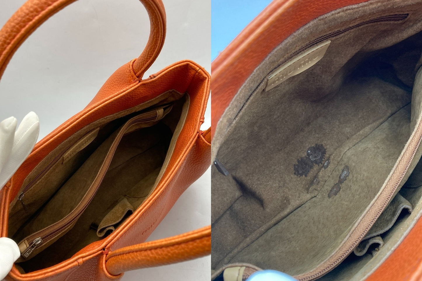 miu miu ミュウミュウ レザーハンドバッグ レディース 中古 D4