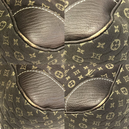 LOUIS VUITTON ルイヴィトン モノグラム ミニラン ブローニュ ショルダーバッグ レディース 肩掛け セミショルダー ブラウン M95225 中古 T1
