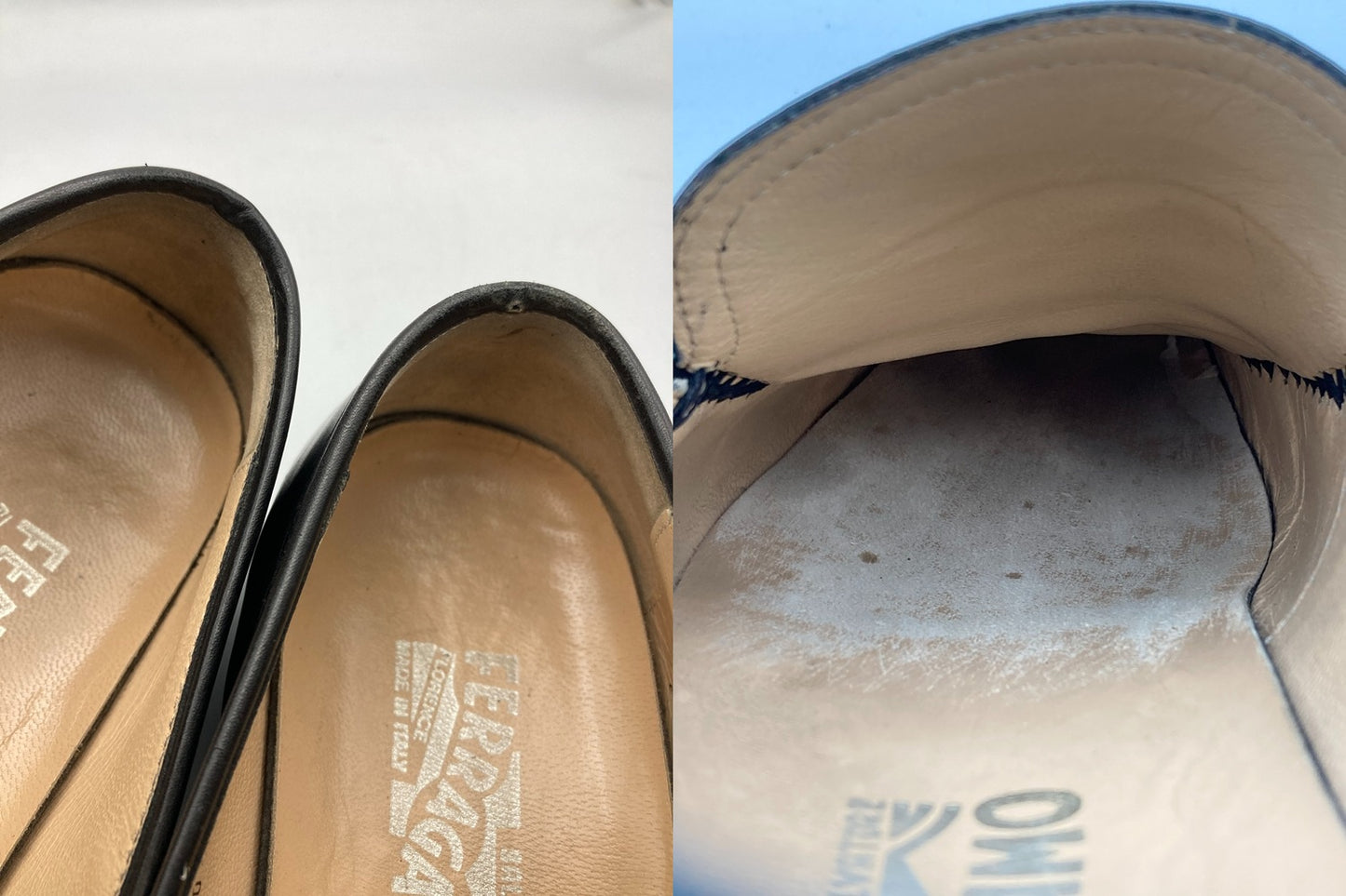 Salvatore Ferragamo フェラガモ コインローファー メンズ サイズ7 1/2 中古 D4