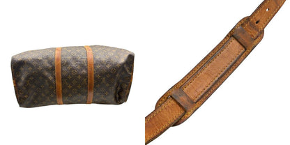 LOUIS VUITTON ルイヴィトン モノグラム キーポル バンドリエール 50 ボストンバッグ M41416 鞄 大きめ 旅行 ブランド 中古 W1