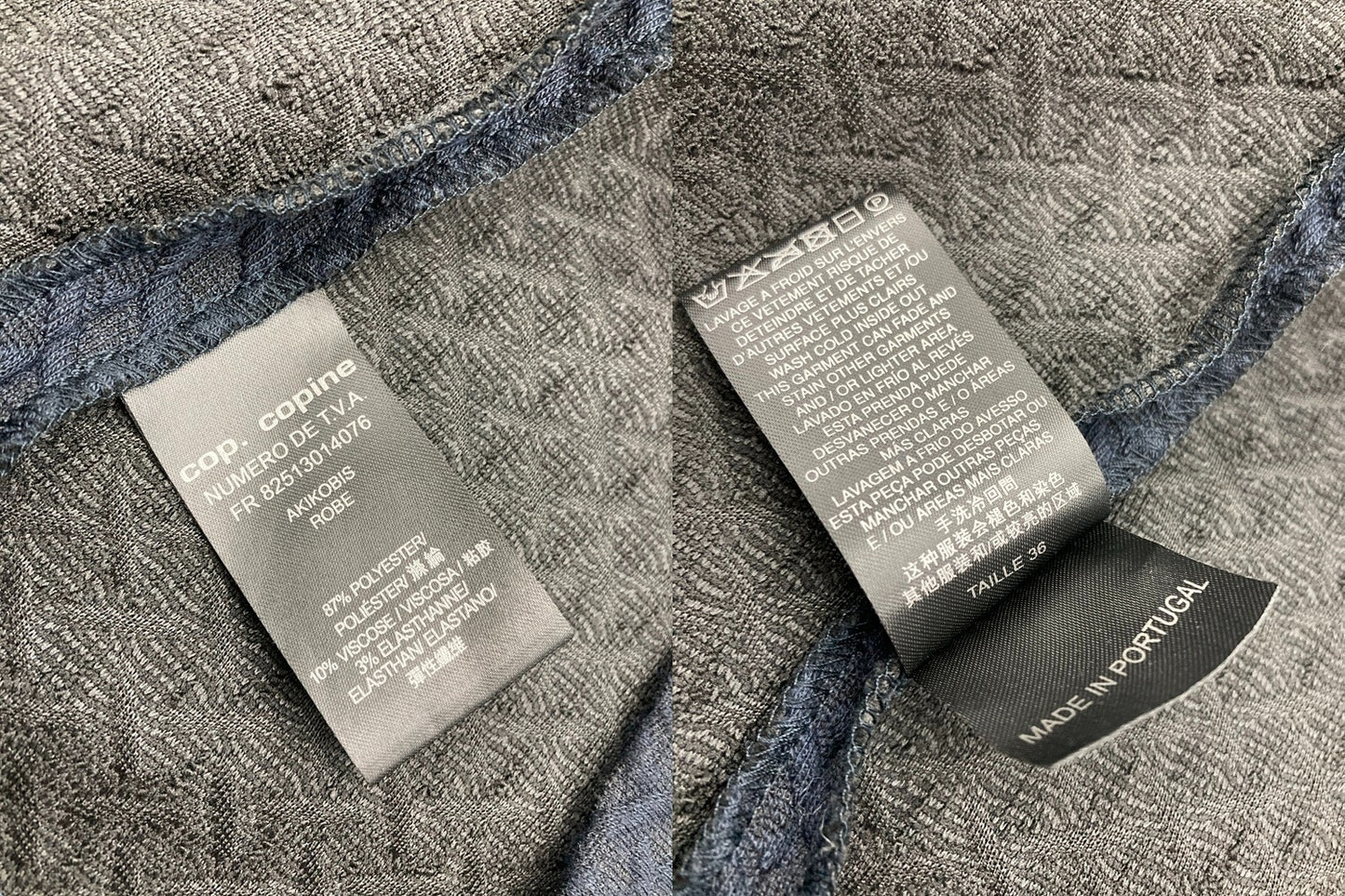 cop.copine コップコピーヌ ワンピース サイズ36 レディース 中古 D4