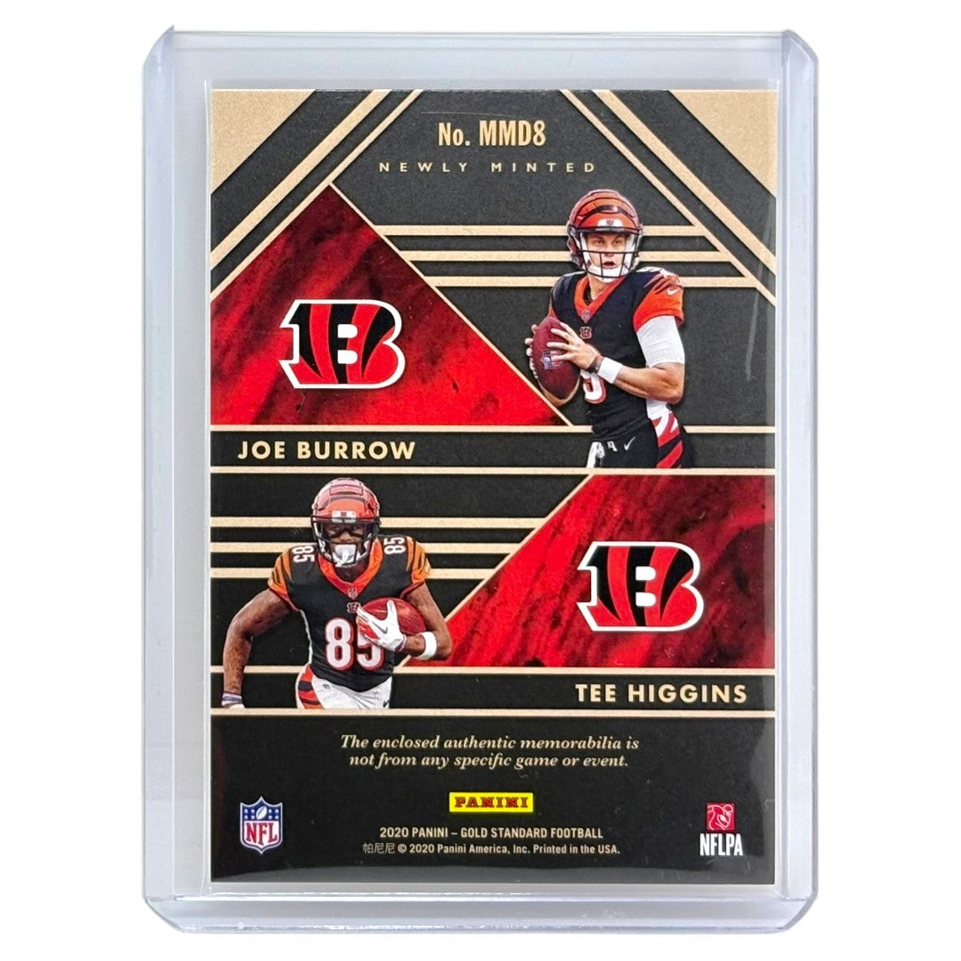 PANINI NFLカード GOLD STANDARD JOE BURROW TEE HIGGINS BENGALS /249 #MMD8 中古 IT1