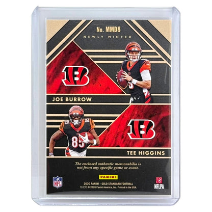PANINI NFLカード GOLD STANDARD JOE BURROW TEE HIGGINS BENGALS /249 #MMD8 中古 IT1