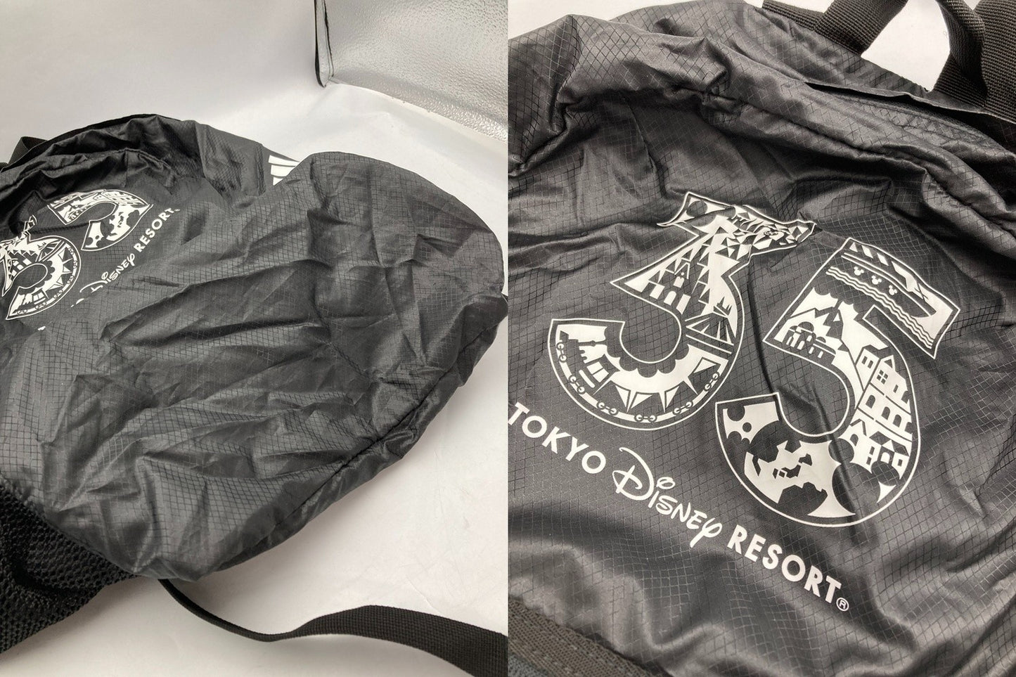 adidas×TOKYO Disney RESORT アディダス 東京ディズニーリゾート 35周年記念 リュックサック 中古 D4