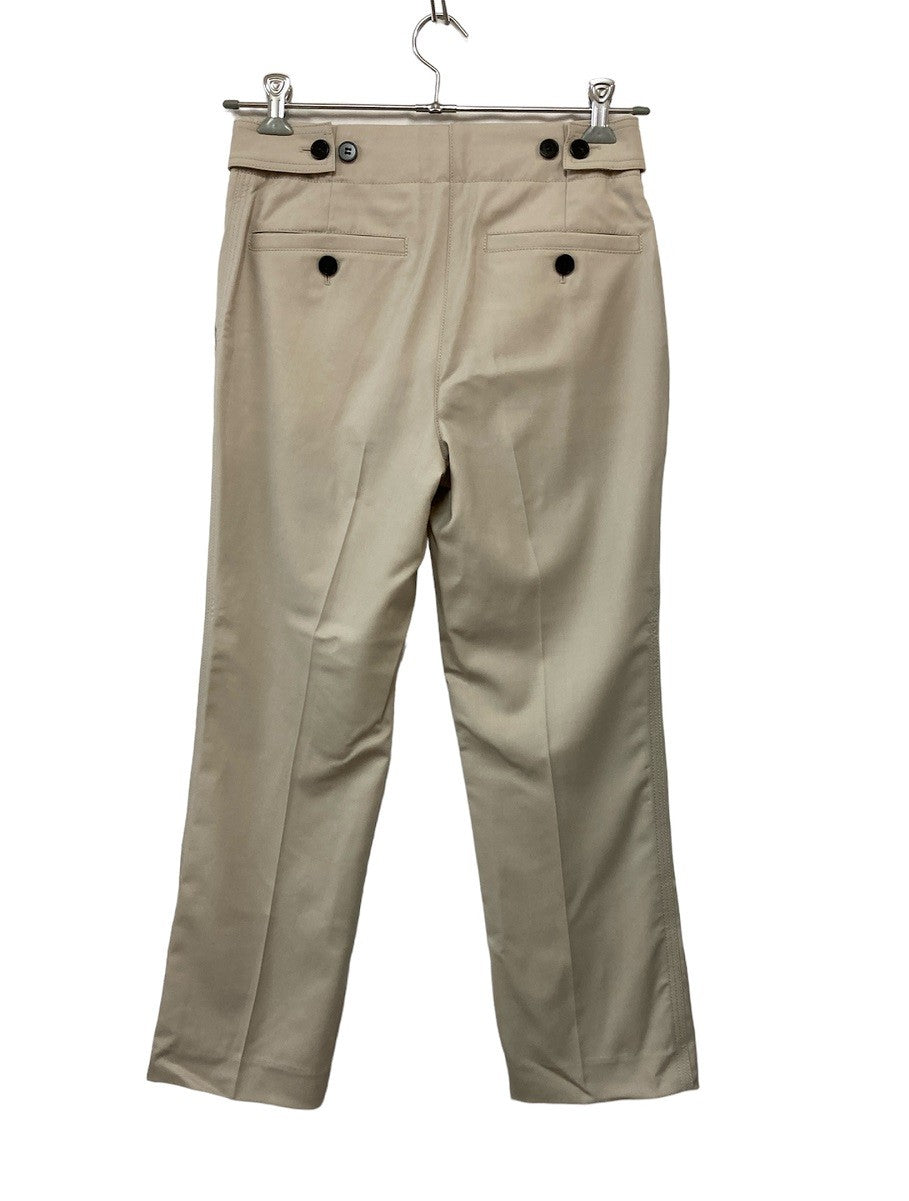 Theory セオリー ギャバジン ストレートワイドパンツ Tailor GAB WP401A サイズ0 中古 D4