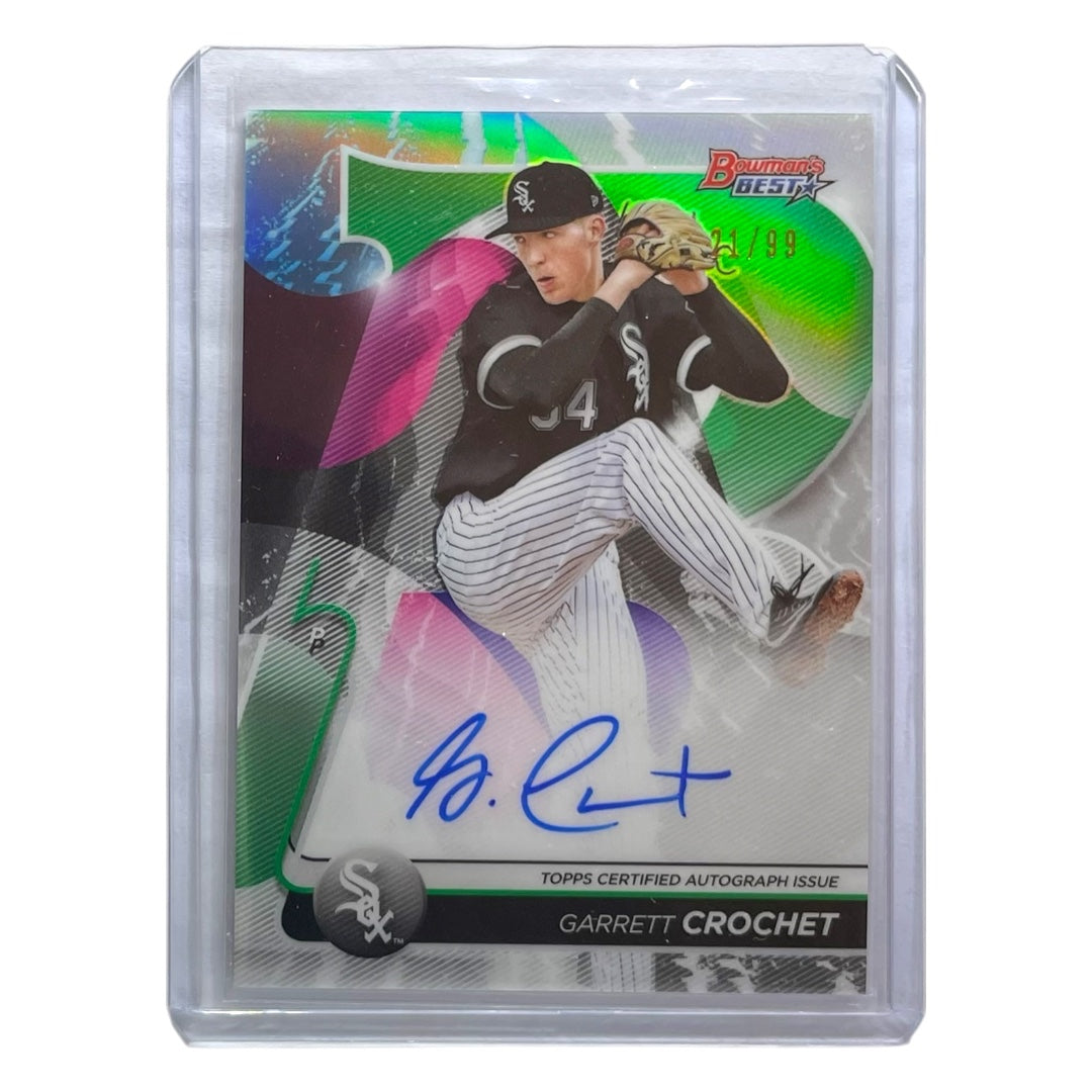 TOPPS MLBカード BOWMAN'S BEST GARRETT CROCHET CHICAGO WHITE SOX /99 #B20-GC 中古 IT2