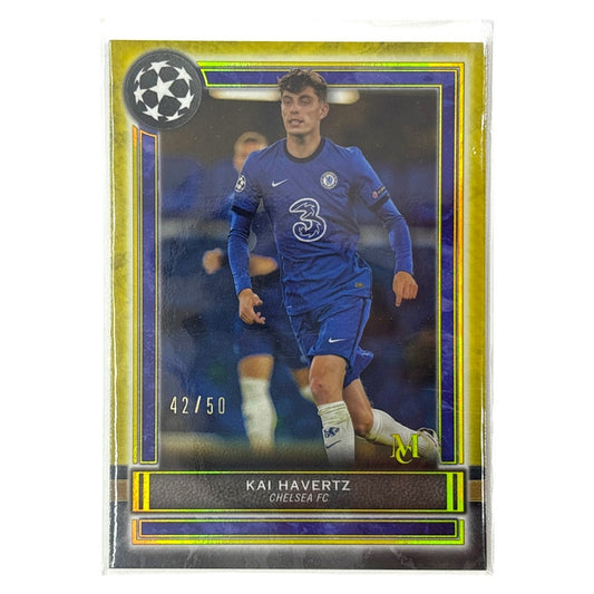 TOPPS サッカーカード MUSEUM COLLECTION KAI HAVERTZ CHELSEA 42/50 #8 中古 IT1