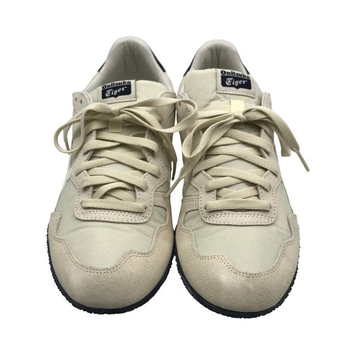 オニツカタイガー SERRANO スニーカー メンズ ローカット セラーノ OATMEAL/CREAM 28.5cm 1183B400-252 中古 T1