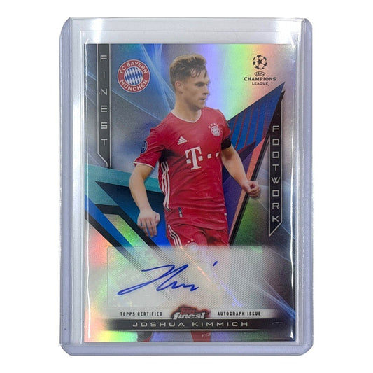 TOPPS サッカーカード FINEST JOSHUA KIMMICH BAYERN MUNCHEN 28/50 #FF-8 中古 IT1